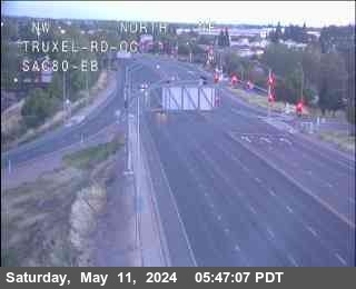 Traffic Camera Image from I-80 at Hwy 80 at Truxel