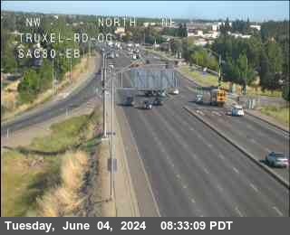 Traffic Camera Image from I-80 at Hwy 80 at Truxel