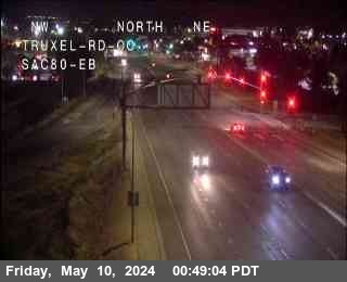 Timelapse image near Hwy 80 at Truxel, Sacramento 0 minutes ago