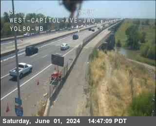 Traffic Camera Image from I-80 at Hwy 80 at West Capitol