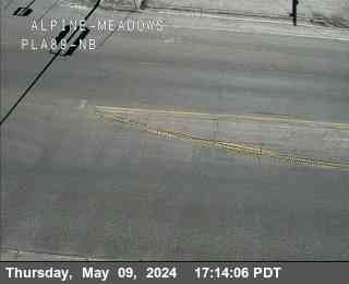 Timelapse image near Hwy 89 at Alpine Meadows, Tahoe City 0 minutes ago