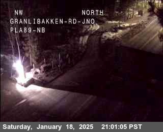 Traffic Camera Image from SR-89 at Hwy 89 at Granlibakken