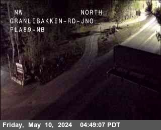 Timelapse image near Hwy 89 at Granlibakken, Tahoe City 0 minutes ago
