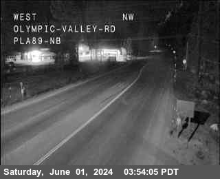 Traffic Camera Image from SR-89 at Hwy 89 at Olympic Valley