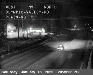 Traffic Camera Image from SR-89 at Hwy 89 at Olympic Valley