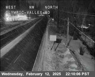 Traffic Camera Image from SR-89 at Hwy 89 at Olympic Valley