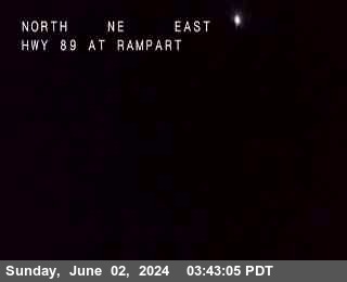 Traffic Camera Image from SR-89 at Hwy 89 at Rampart