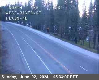 Traffic Camera Image from SR-89 at Hwy 89 at West River