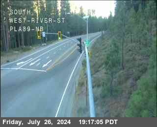 Traffic Camera Image from SR-89 at Hwy 89 at West River