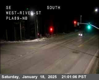 Traffic Camera Image from SR-89 at Hwy 89 at West River