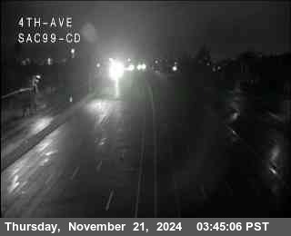 Traffic Camera Image from SR-99 at Hwy 99 at 4th Ave