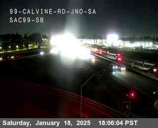 Traffic Camera Image from SR-99 at Hwy 99 at Calvine