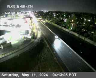 Timelapse image near Hwy 99 at Florin_Rd_JSO_SAC99_NB_2, SR99 at Florin Rd 0 minutes ago