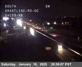 Traffic Camera Image from SR-99 at Hwy 99 at Grantline