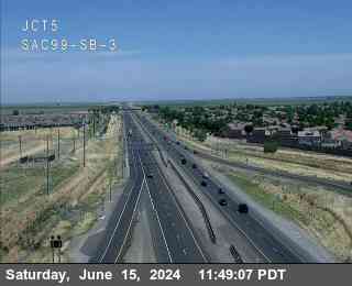 Traffic Camera Image from SR-99 at Hwy 99 at Hwy 5 3