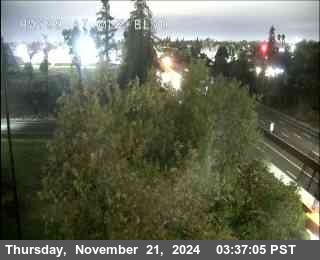 Traffic Camera Image from SR-99 at Hwy 99 at Martin Luther King