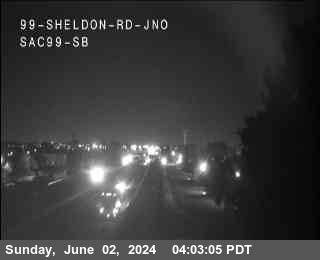 Traffic Camera Image from SR-99 at Hwy 99 at Sheldon