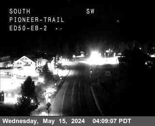 Traffic Camera Image from US-50 at Pioneer_Trail_ED50_EB_2