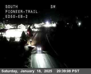 Traffic Camera Image from US-50 at Pioneer_Trail_ED50_EB_2