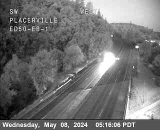 Traffic Camera Image from US-50 at Placerville_ED50_EB_1