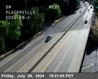 Traffic Camera Image from US-50 at Placerville_ED50_EB_1