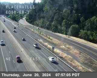 Traffic Camera Image from US-50 at Placerville_ED50_EB_2