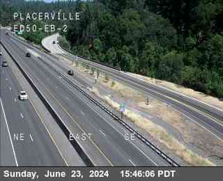Traffic Camera Image from US-50 at Placerville_ED50_EB_2