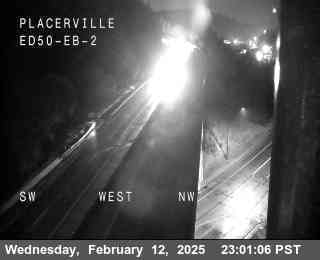 Traffic Camera Image from US-50 at Placerville_ED50_EB_2