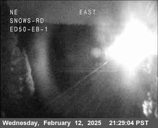 Traffic Camera Image from US-50 at Snow_ED50_EB_1