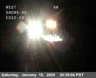 Traffic Camera Image from US-50 at Snow_ED50_EB_2