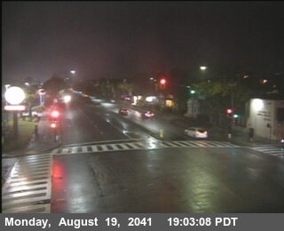 Timelapse image near T257N -- SR-123 : Central Avenue - Looking North, El Cerrito 0 minutes ago