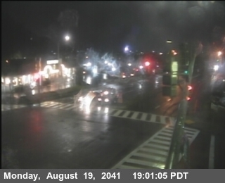 Timelapse image near T257W -- SR-123 : Central Avenue - Looking West, El Cerrito 0 minutes ago