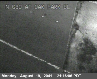 Timelapse image near TV205 -- I-680 : Oak Park Bl, Pleasant Hill 0 minutes ago