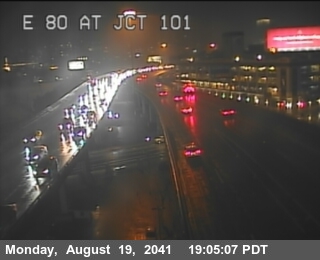 Timelapse image near TV304 -- I-80 : US-101, San Francisco 0 minutes ago