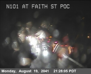 Timelapse image near TV310 -- US-101: AT FAITH ST POC , San Francisco 0 minutes ago