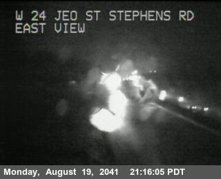 Timelapse image near TV609 -- SR-24 : W24 JEO St Stephens Drive OC, Orinda 0 minutes ago