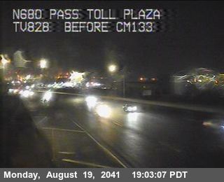 Timelapse image near TV791 -- I-680 : New Bridge Incline, Martinez 0 minutes ago