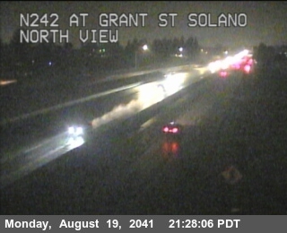 Timelapse image near TV827 -- SR-242 : AT GRANT ST SOLANO WY OR, Concord 0 minutes ago