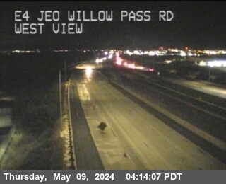 TV833 -- SR-4 : Just East Of Willow Pass Road