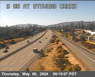 Traffic Camera Image from SR-85 at TV919 -- SR-85 : Stevens Creek Blvd