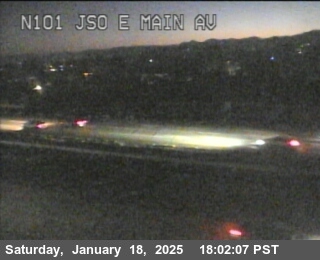 Traffic Camera Image from US-101 at TV935 -- US-101 : South of East Main Avenue