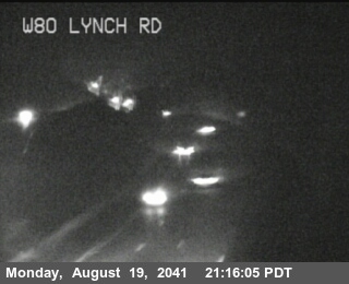 Timelapse image near TV942 -- I-80 : AT LYNCH RD, Vallejo 0 minutes ago
