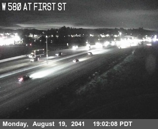 Timelapse image near TVA37 -- I-580 : First Street, Livermore 0 minutes ago