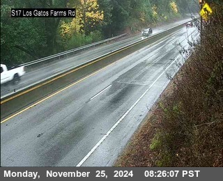 Traffic Camera Image from SR-17 at TVB34 -- SR-17 : AT LOS GATOS FARMS DR