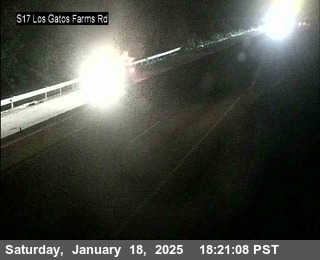 Traffic Camera Image from SR-17 at TVB34 -- SR-17 : AT LOS GATOS FARMS DR