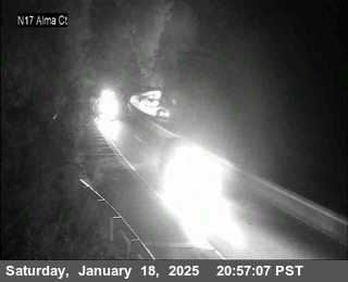 Traffic Camera Image from SR-17 at TVB35 -- SR-17 : AT ALMA COURT