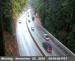 Traffic Camera Image from SR-17 at TVB37 -- SR-17 : AT REDWOOD ESTATES RD