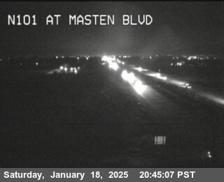 Traffic Camera Image from US-101 at TVB42 -- US-101 : Masten Blvd