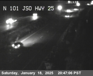 Traffic Camera Image from US-101 at TVB62 -- US-101 : South Of SR-25