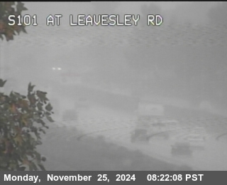 Traffic Camera Image from US-101 at TVB65 -- US-101 : Leavesley Road